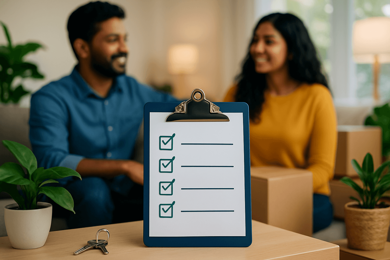 Moving in checklist for new homeowners